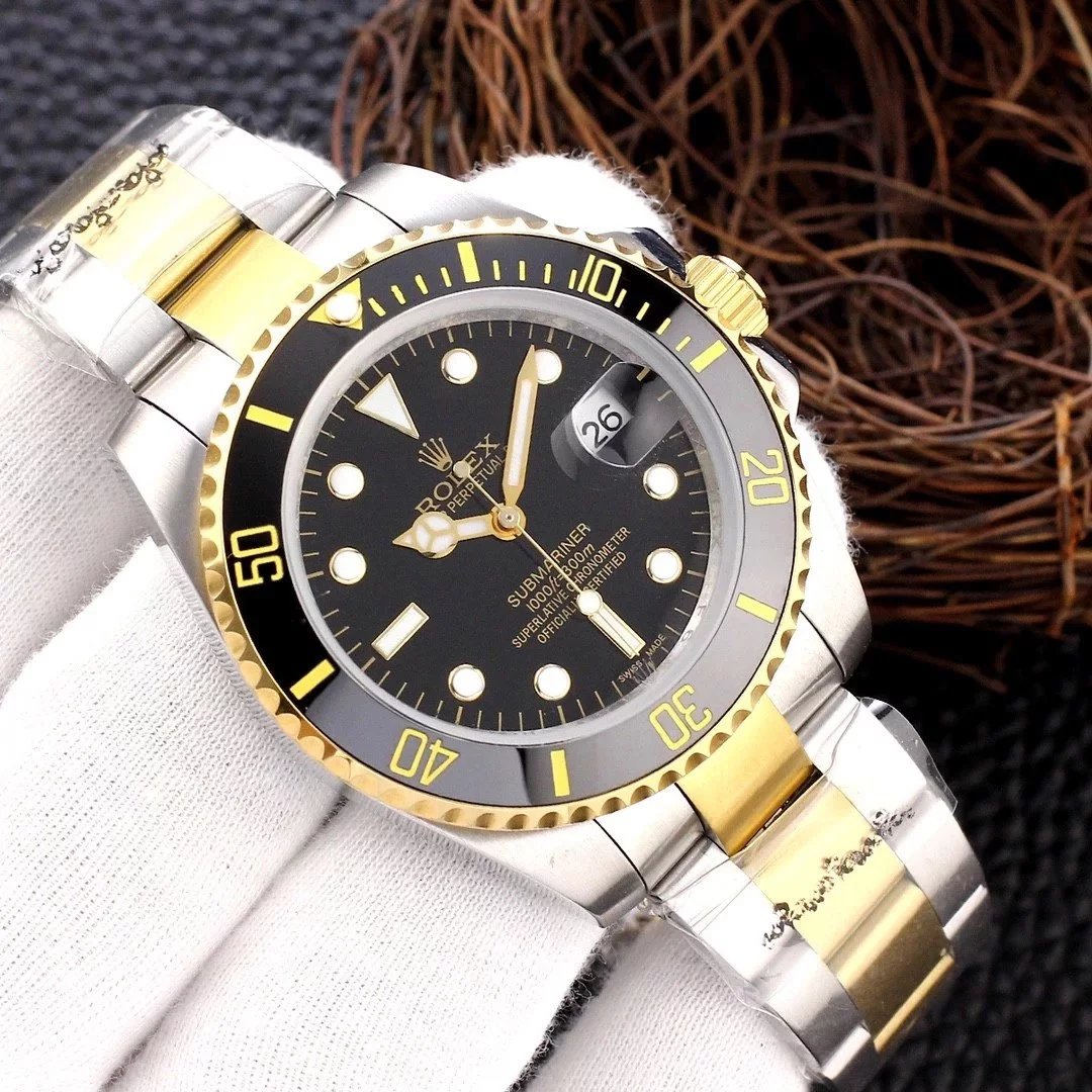 Rolex Submariner Blue Dial Black Ceramic Bezel Mechanical Watch - 30