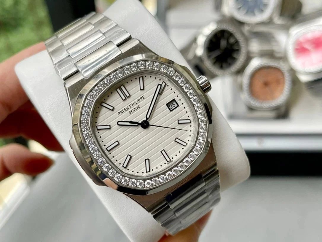 [Drill Ring] Silver Shell, White Plate, Steel Strip / Without full package