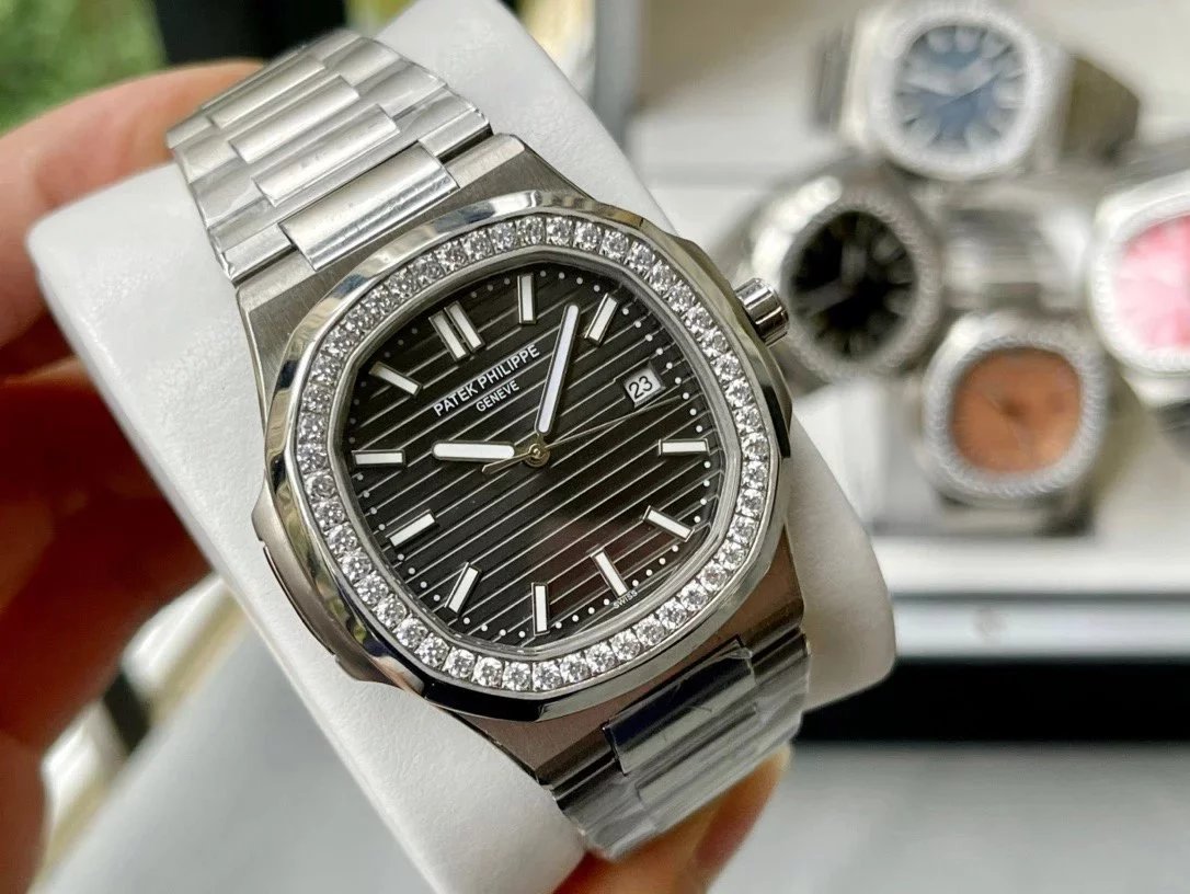 [Drill Ring] Silver Shell, Grey Plate, Steel Belt / Without full package