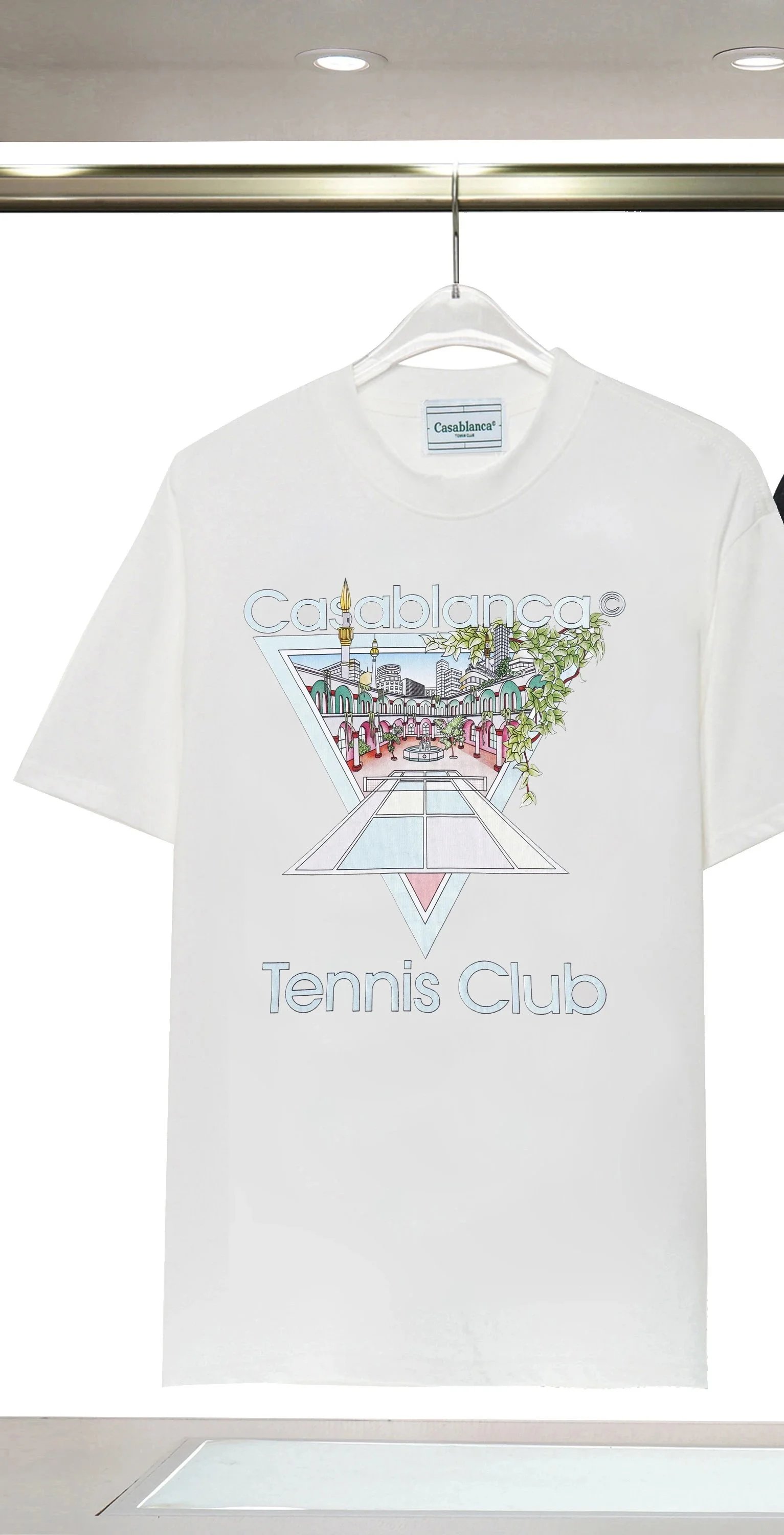 Casablanca Casablanca Tennis Club White T-Shirt White