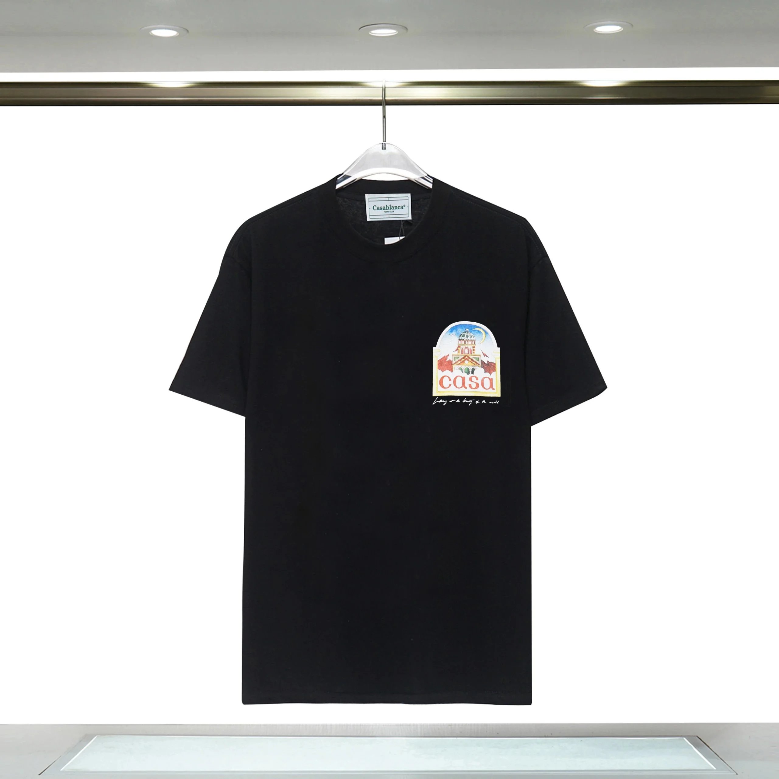 Casablanca Casablanca Black 'Casa' Pocket T-Shirt Black