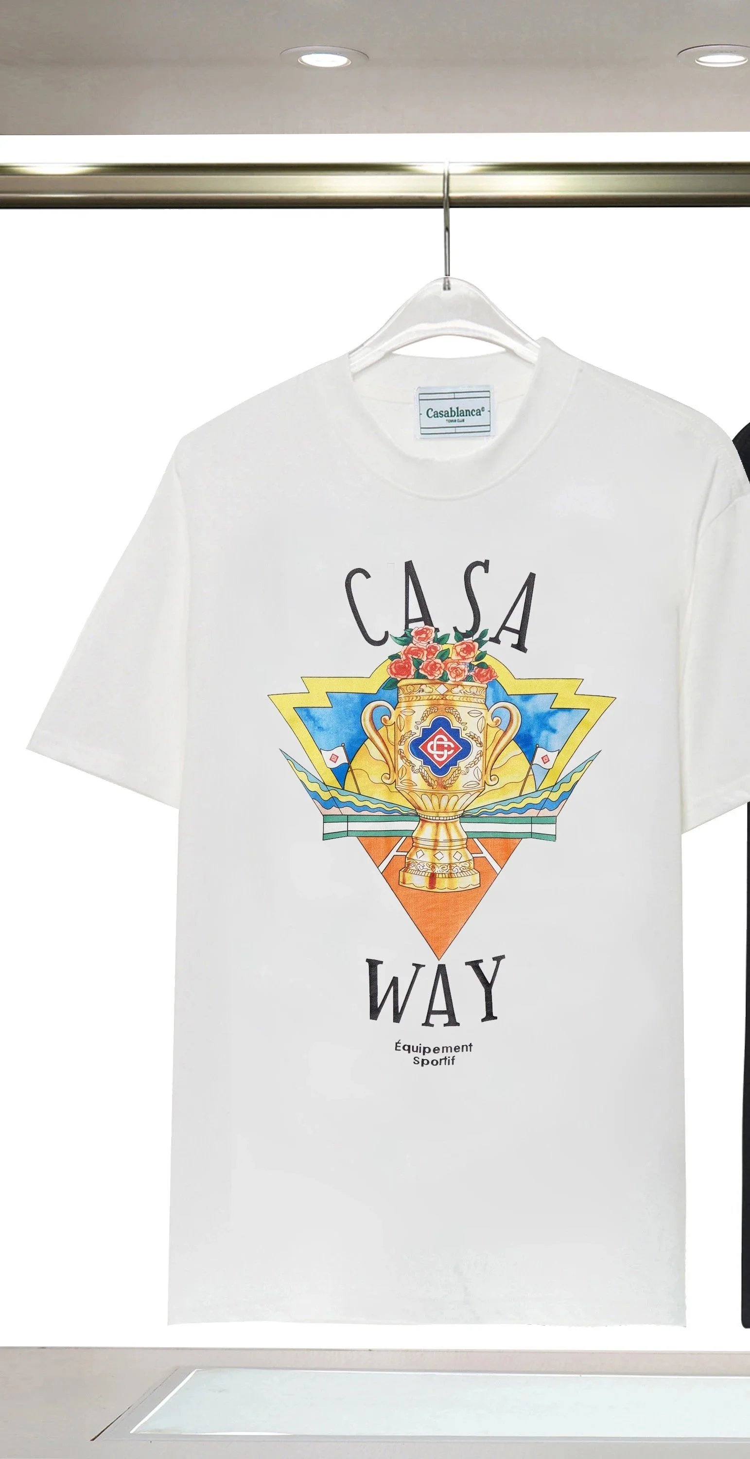 Casablanca Casablanca Casa Way White T-Shirt White