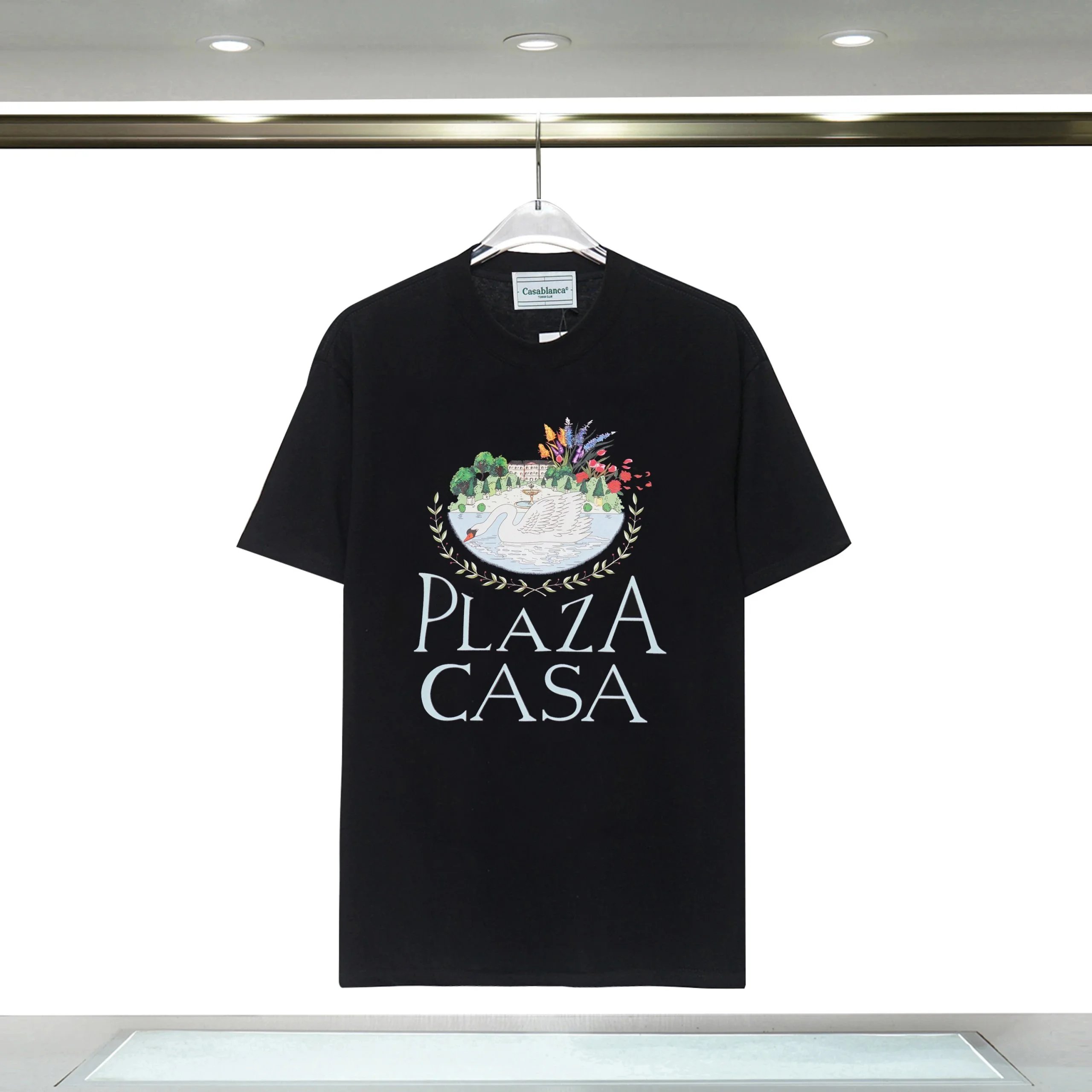 Casablanca Casablanca Plaza Casa Black T-Shirt Black