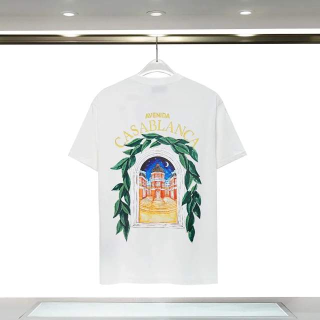 Casablanca T-Shirts Graphic T-Shirt product detail image 7