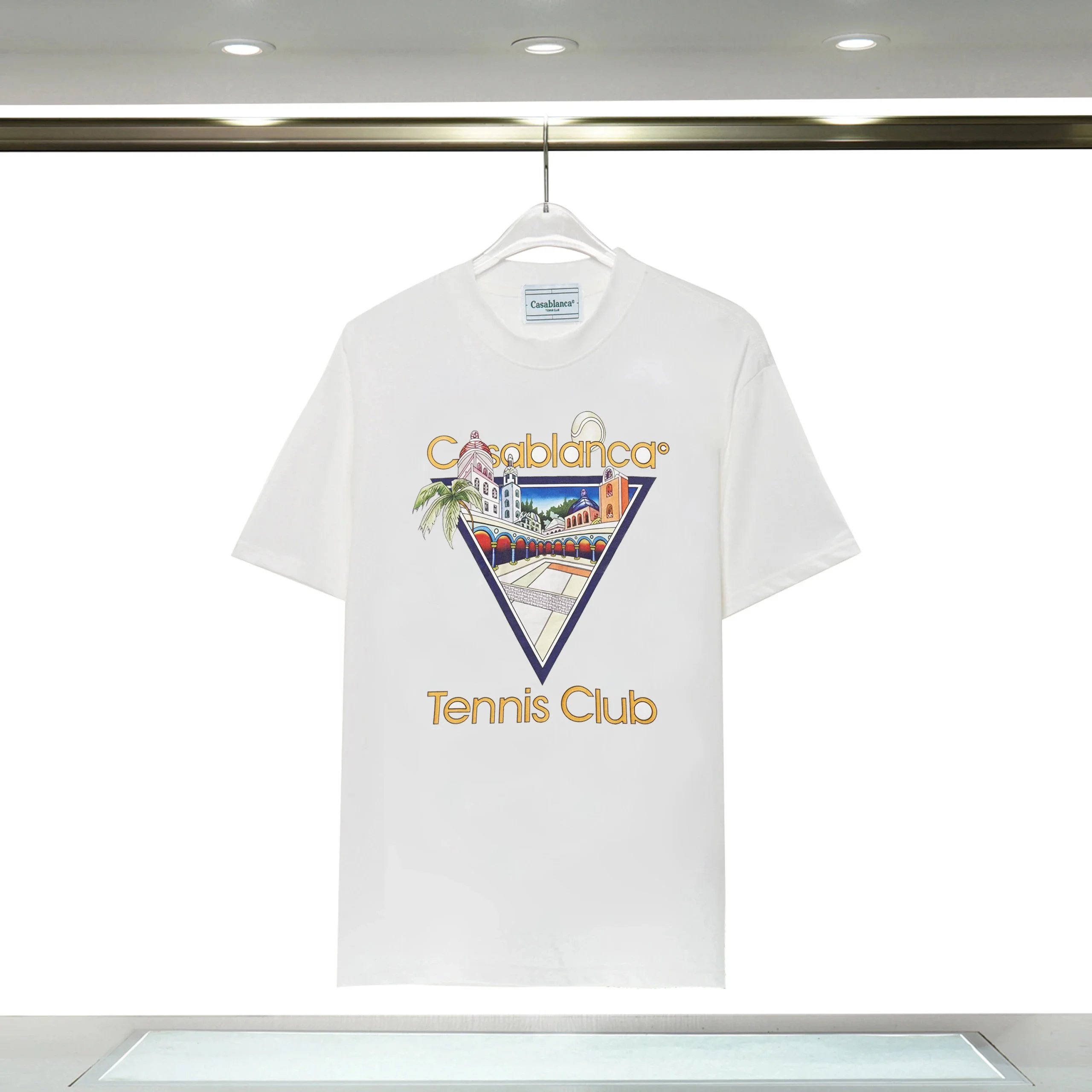 Casablanca Casablanca Tennis Club White T-Shirt White