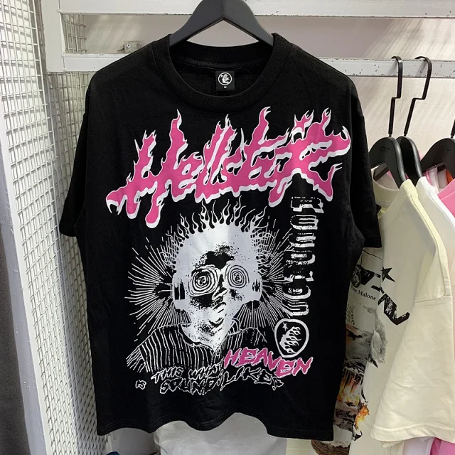 Hellstar T-Shirts Oversized Graphic T-Shirt product detail image 5