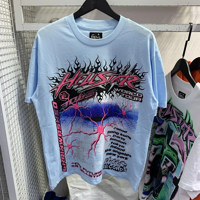 Hellstar T-Shirts Oversized Graphic T-Shirt product detail image 7