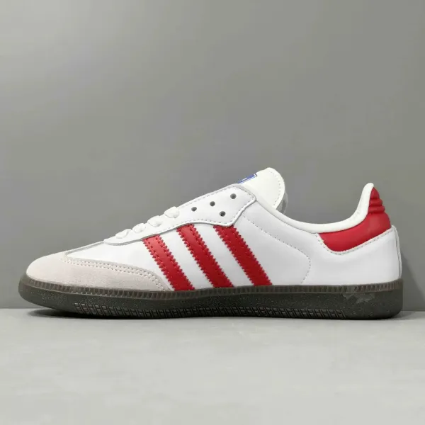Adidas Originals Samba OG Black / White Suede Sneakers - 15