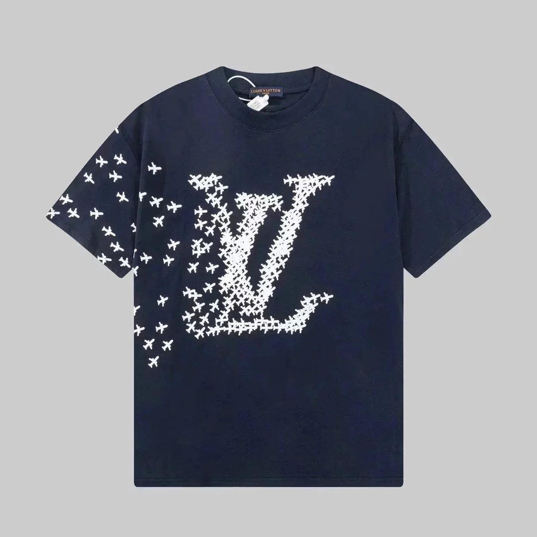 Louis Vuitton Starburst Print White T-Shirt - 14