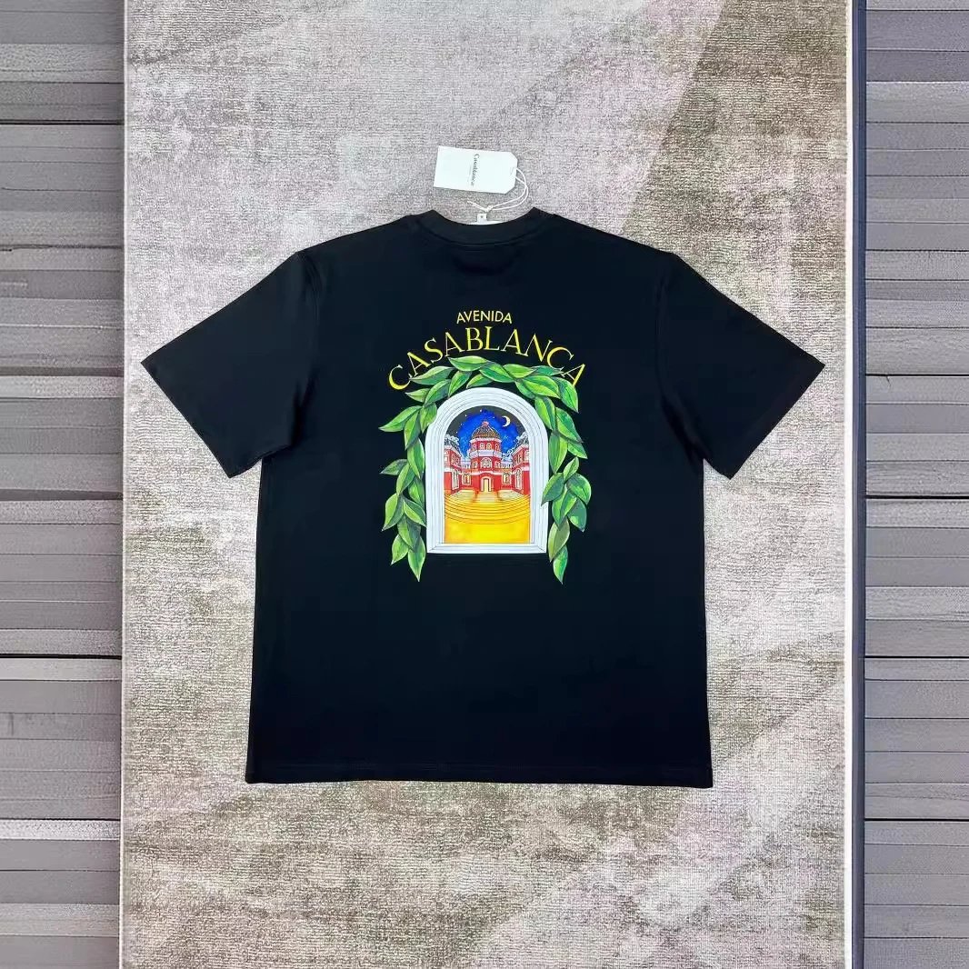 Casablanca T-Shirts Short-Sleeve Graphic Print image 4