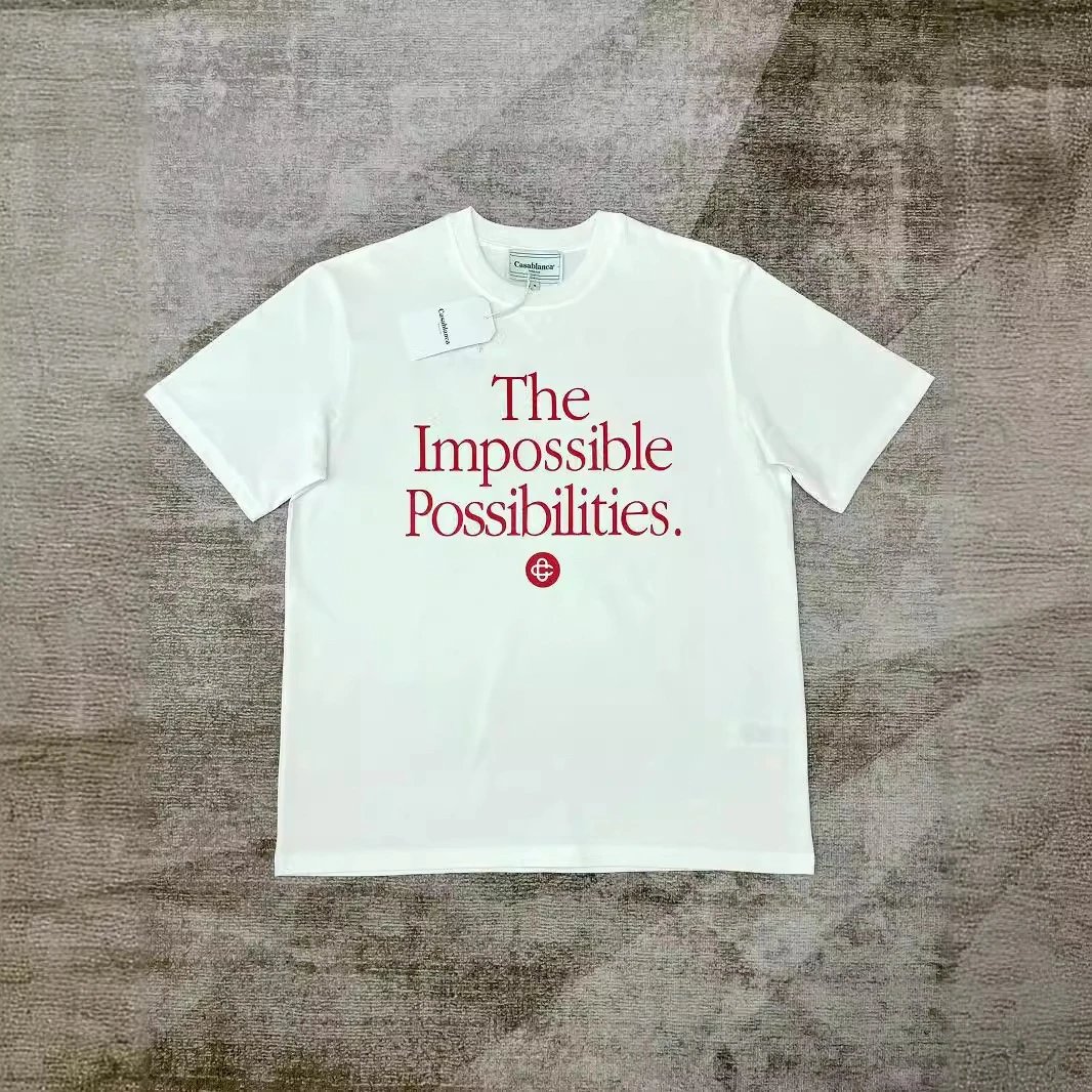 Casablanca T-Shirts Short-Sleeve Graphic Print image 3