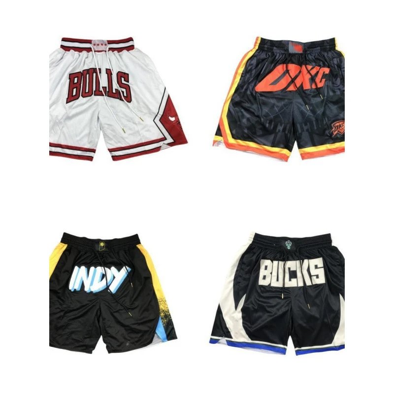Basketball Shorts with Team Logos