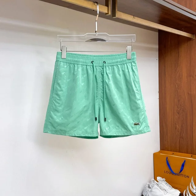 Lacoste Shorts All-over logo print drawstring product detail image 8