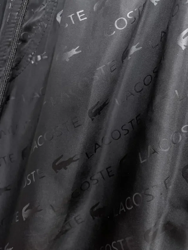 Lacoste Shorts All-over logo print drawstring product detail image 14