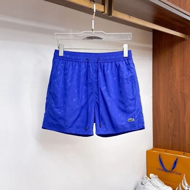 Lacoste Shorts All-over logo print drawstring product detail image 4