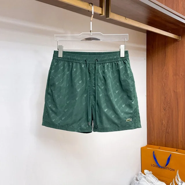 Lacoste Shorts All-over logo print drawstring product detail image 6