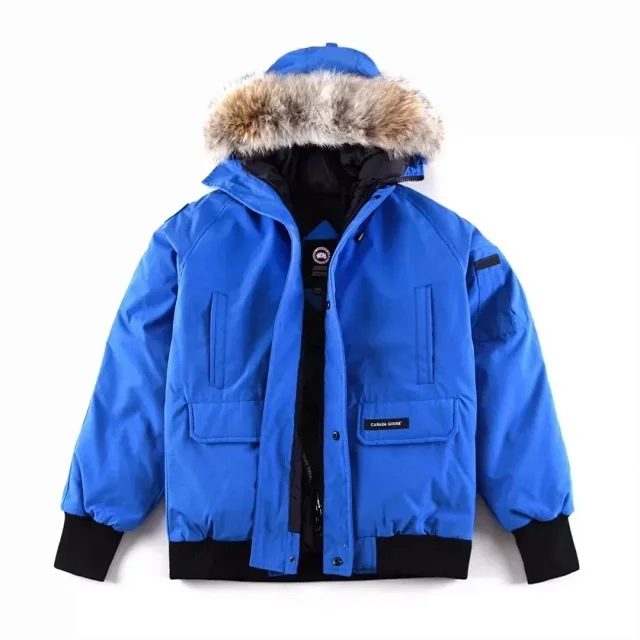 Canada Goose Down Jackets Fur-Trim Hood Parka product detail image 11