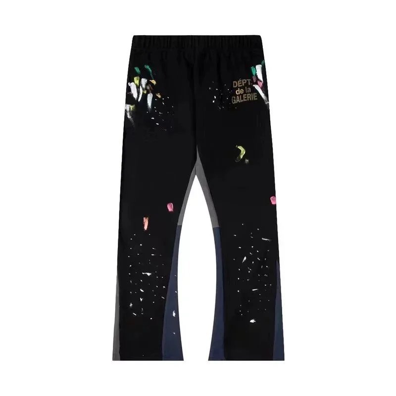 DEPT. Paint-Splatter Sweatpants Gray - 14