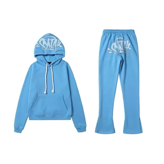 Unbranded Hoodies & Sweatshirts Pullover hoodie with graffiti hood print and kangaroo pocket product detail image 12