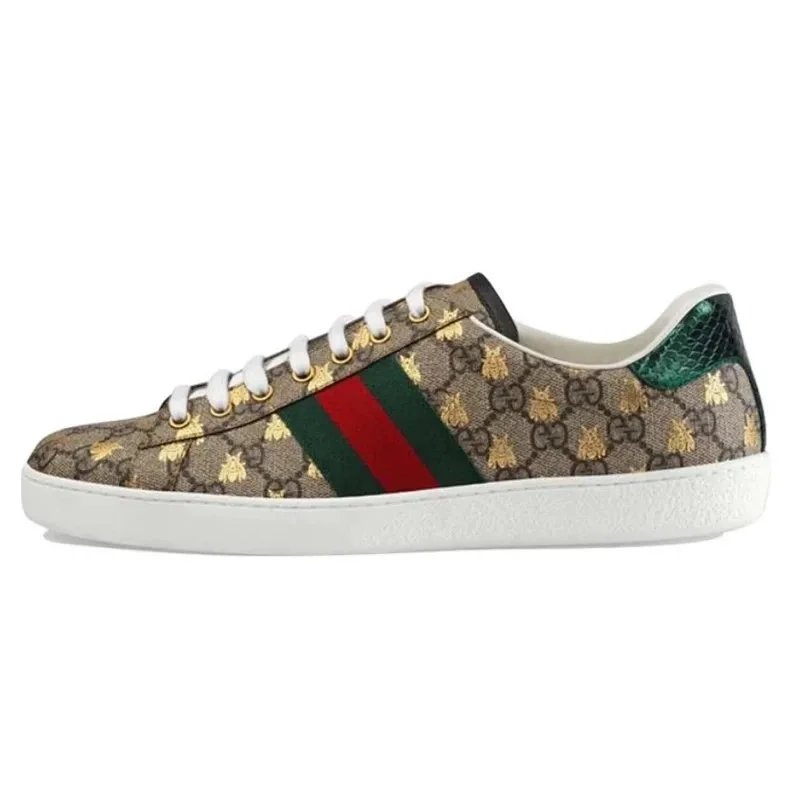 Gucci Ace Low GG Supreme Bees 473762