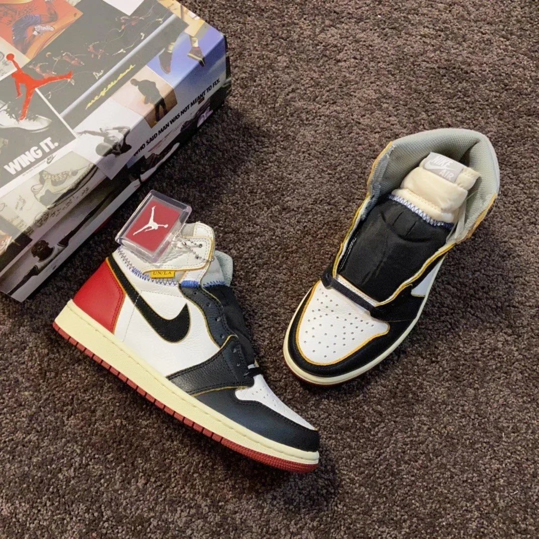 PK4.0 AJ1 University Black/White/Red