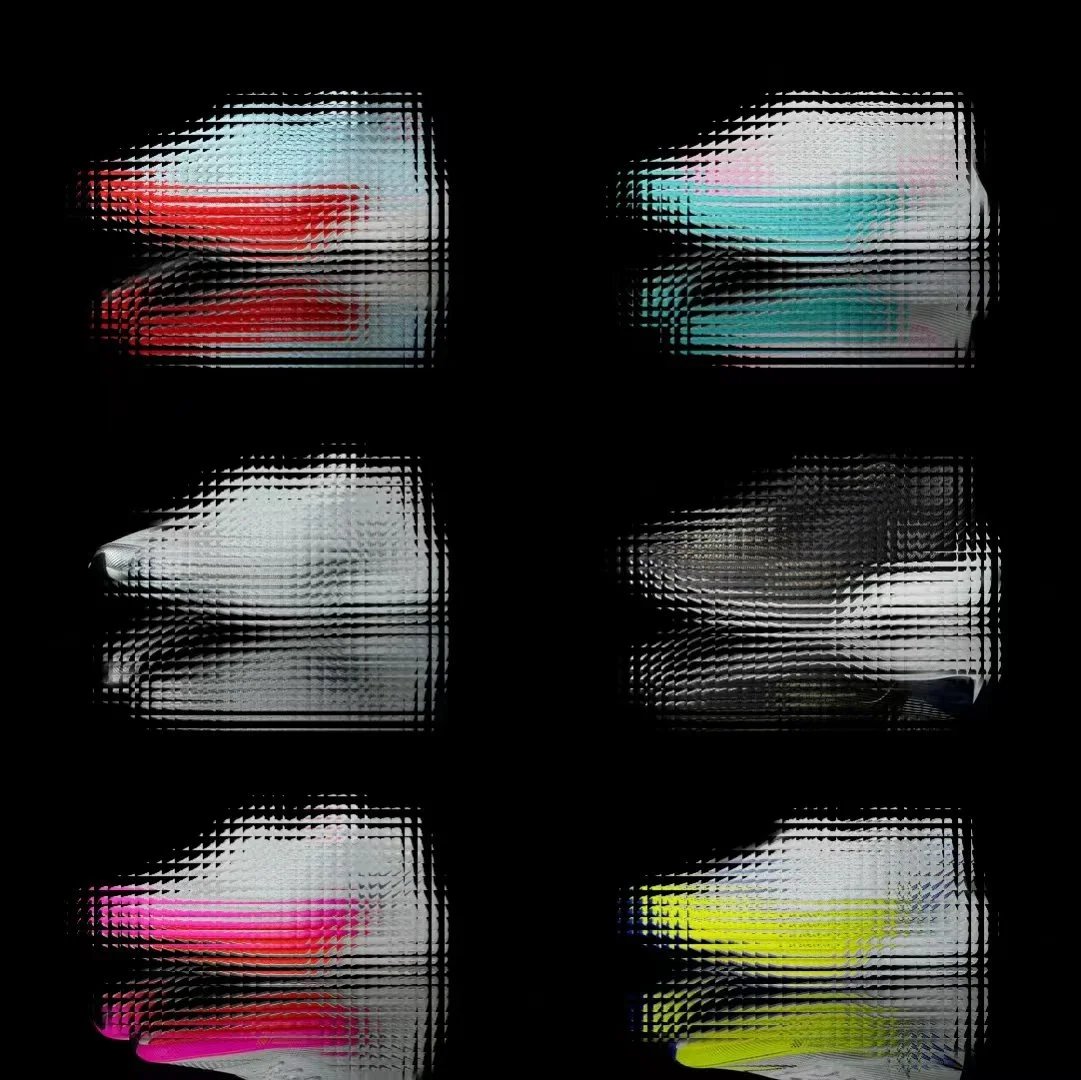Abstract Colorful Textured Design