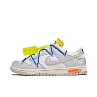 NO.10 Blue shoelace with yellow buckle