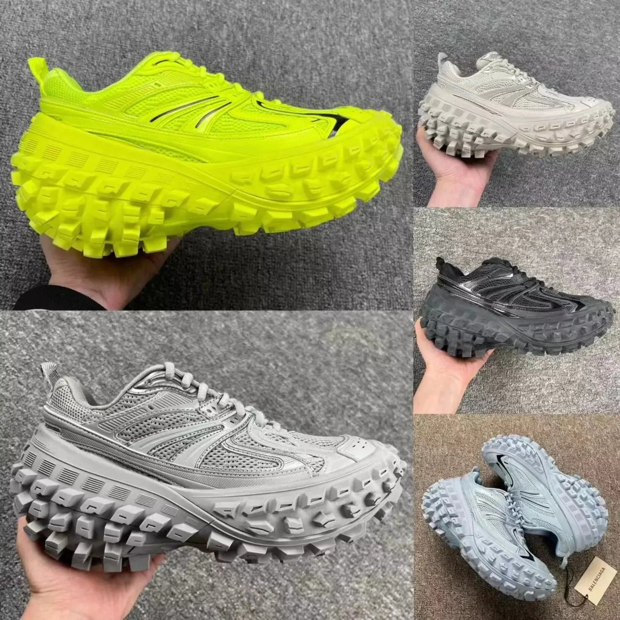Colorful Chunky Sole Sneakers