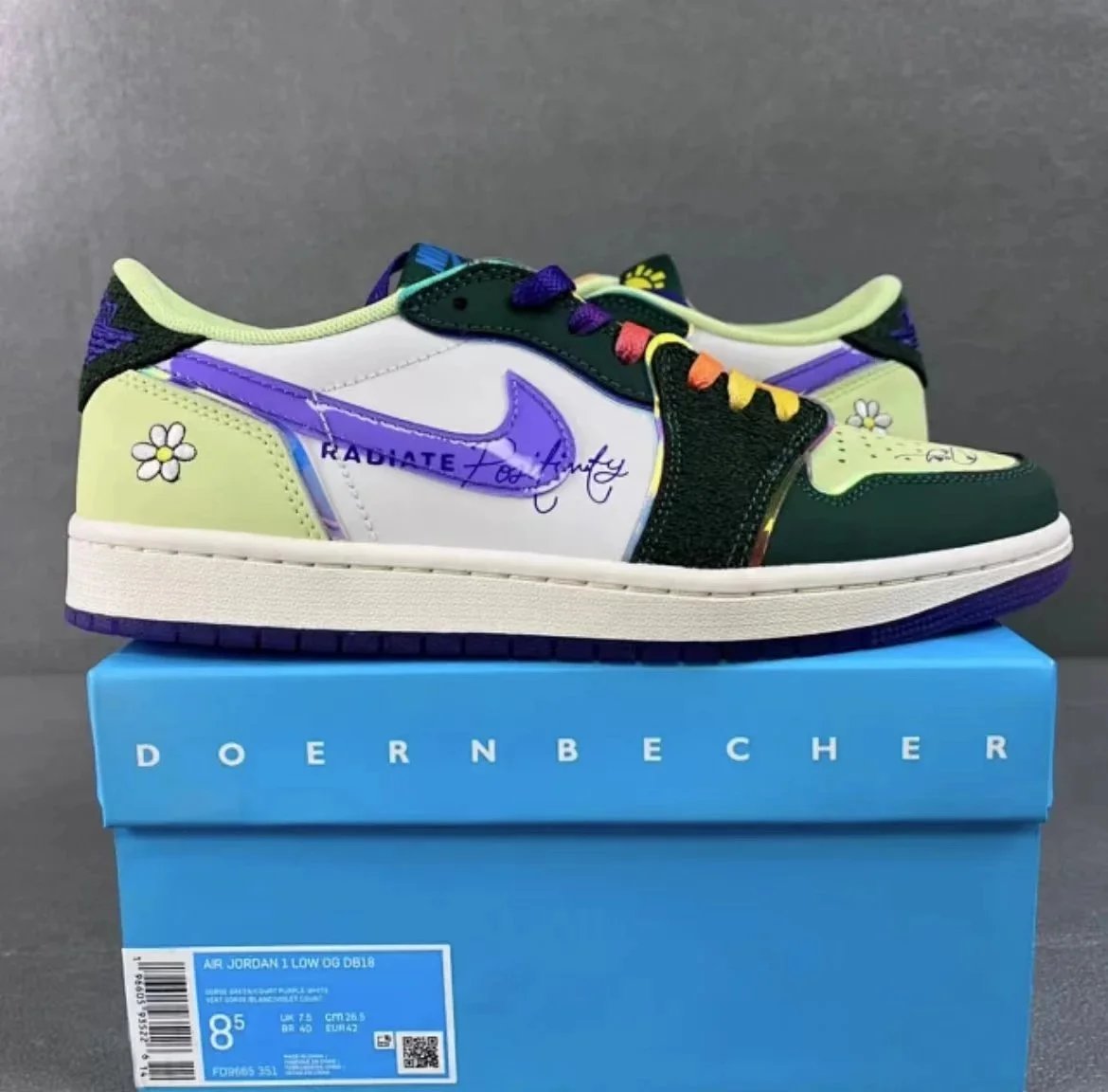 AJ1 LOW OG Charity Purple Green FD9665-351