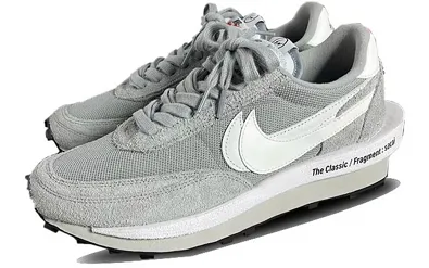 Nike x Sacai Vaporwaffle Gray Sneakers - 1