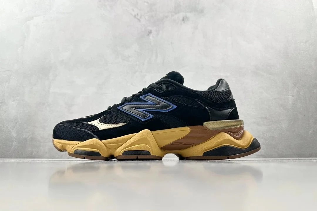 New Balance 9060 Retro Black Gold U9060LNB