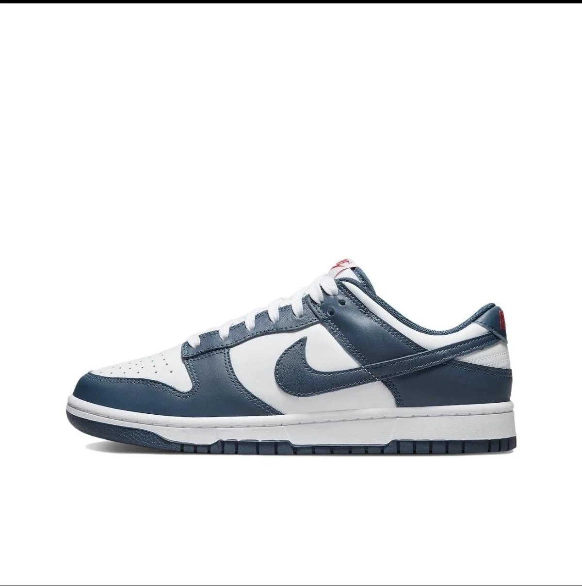 KZ Dunk White and Navy Blue DD1391-400 SKU image