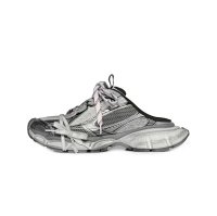 3XL white gray slippers