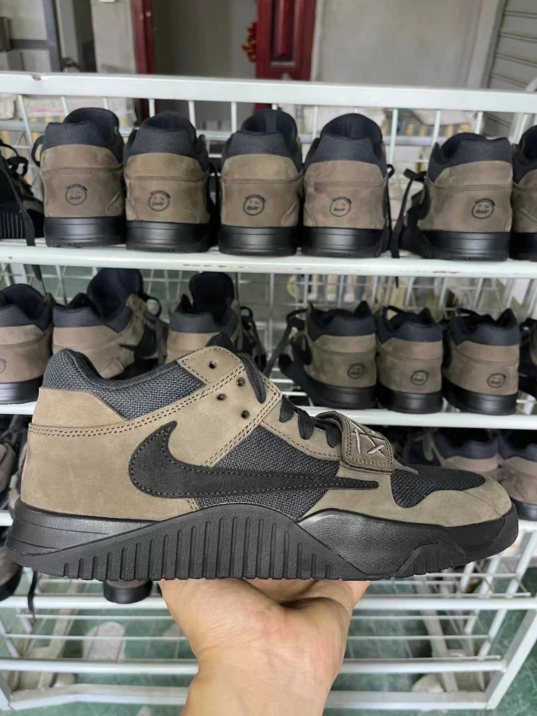Y 3 AJ 1 TS Jumpman Jack Black-brown SKU image