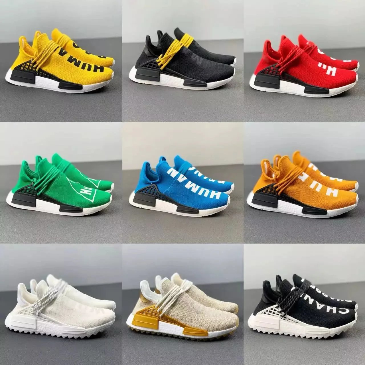 Pharrell Williams x Adidas NMD Human Race Sneakers