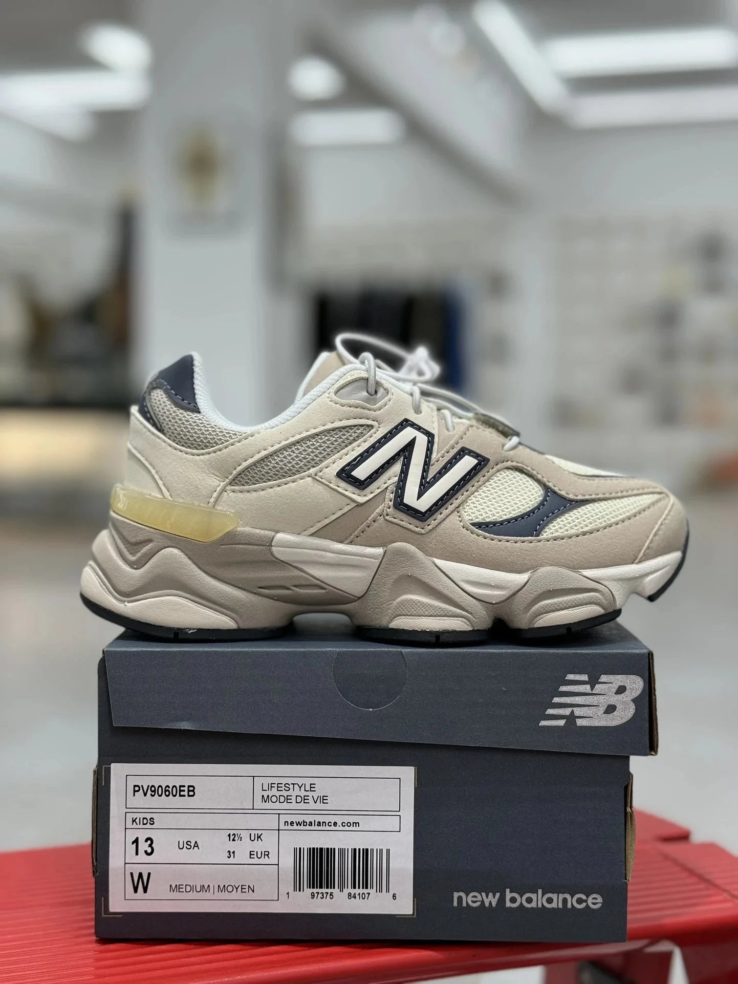 New Balance 9060 Low Kids Sea Salt PV9060EB