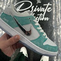 S2 dunk Co branded White Green