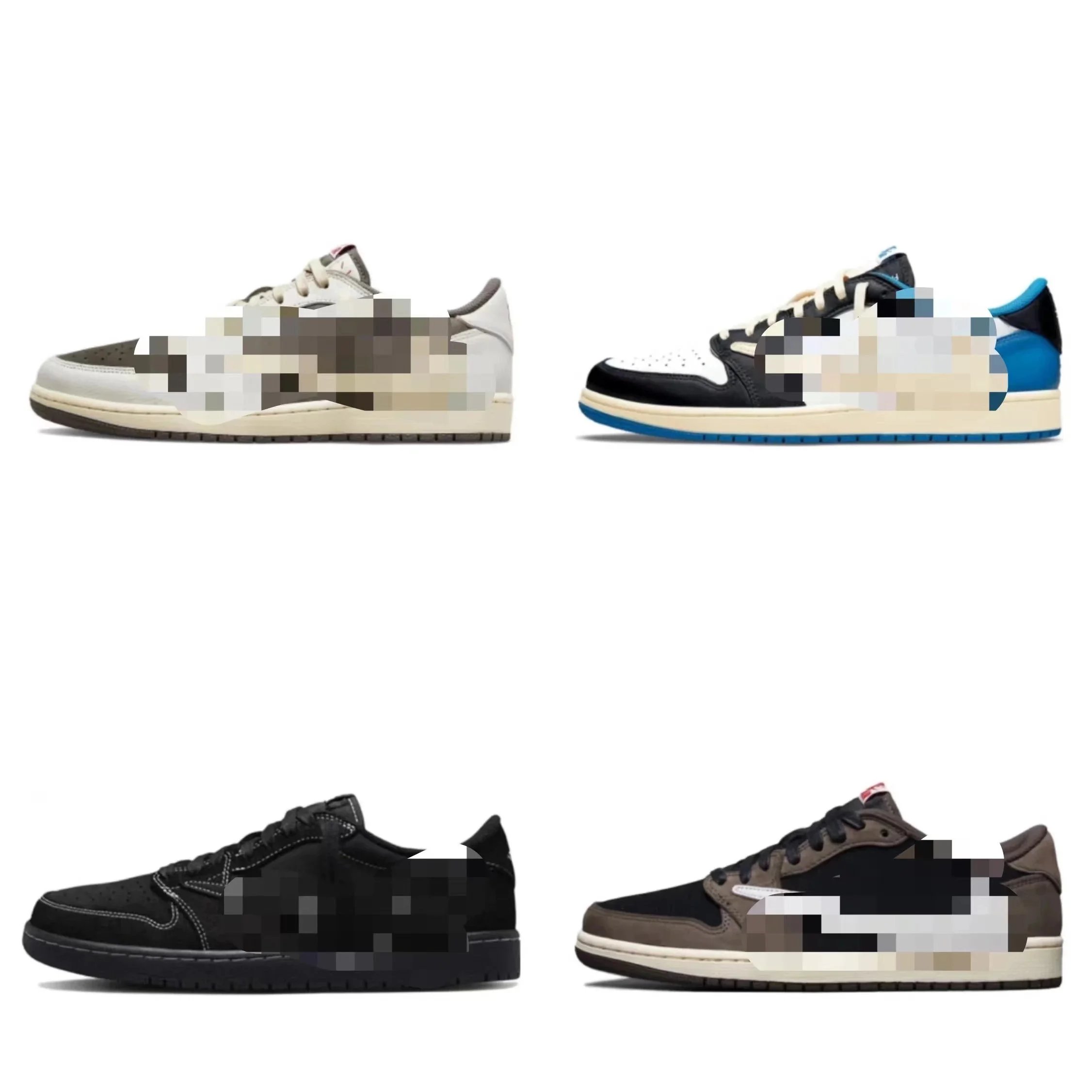 LJR/Y3/LW/PK Version Air Jordan 1 Travis Scott Reverse Swoosh Series Collection