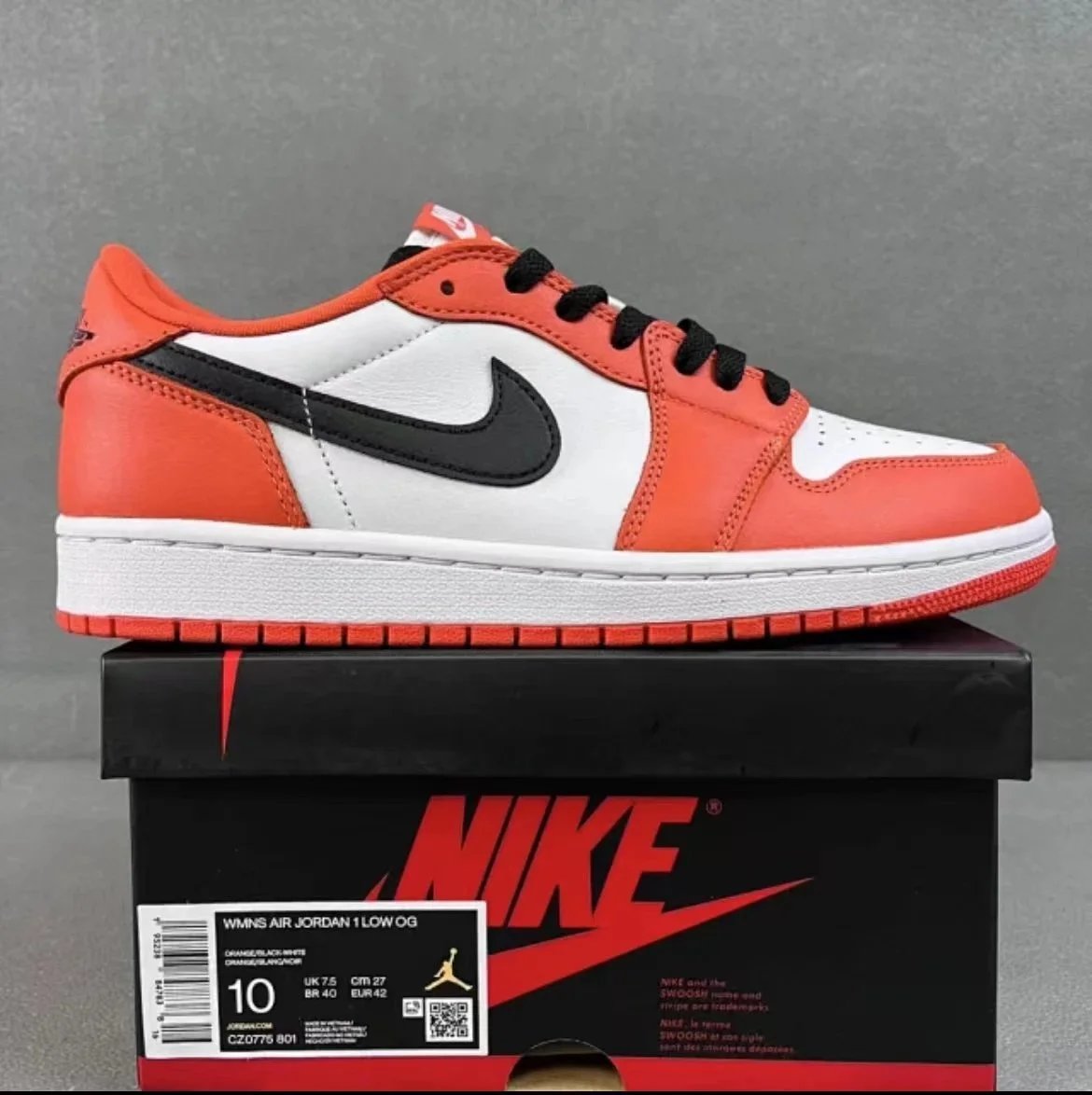 AJ1 LOW OG White Orange CZ0775-081
