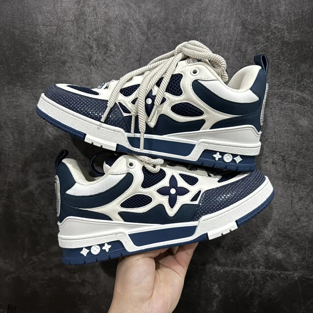 Louis Vuitton Skate Sneaker Low Marine White 1ABY8W
