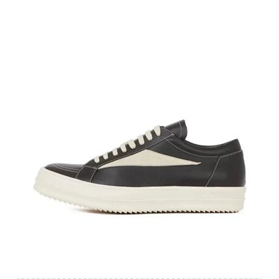 Rick Owens Vans Black Leather