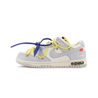 NO.27 Yellow shoelace and blue buckle