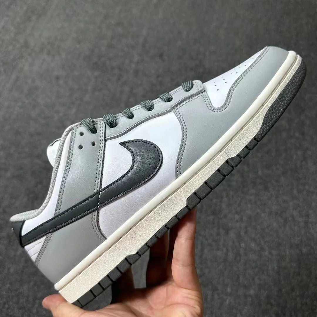 M version DUNK white smoke gray SKU image