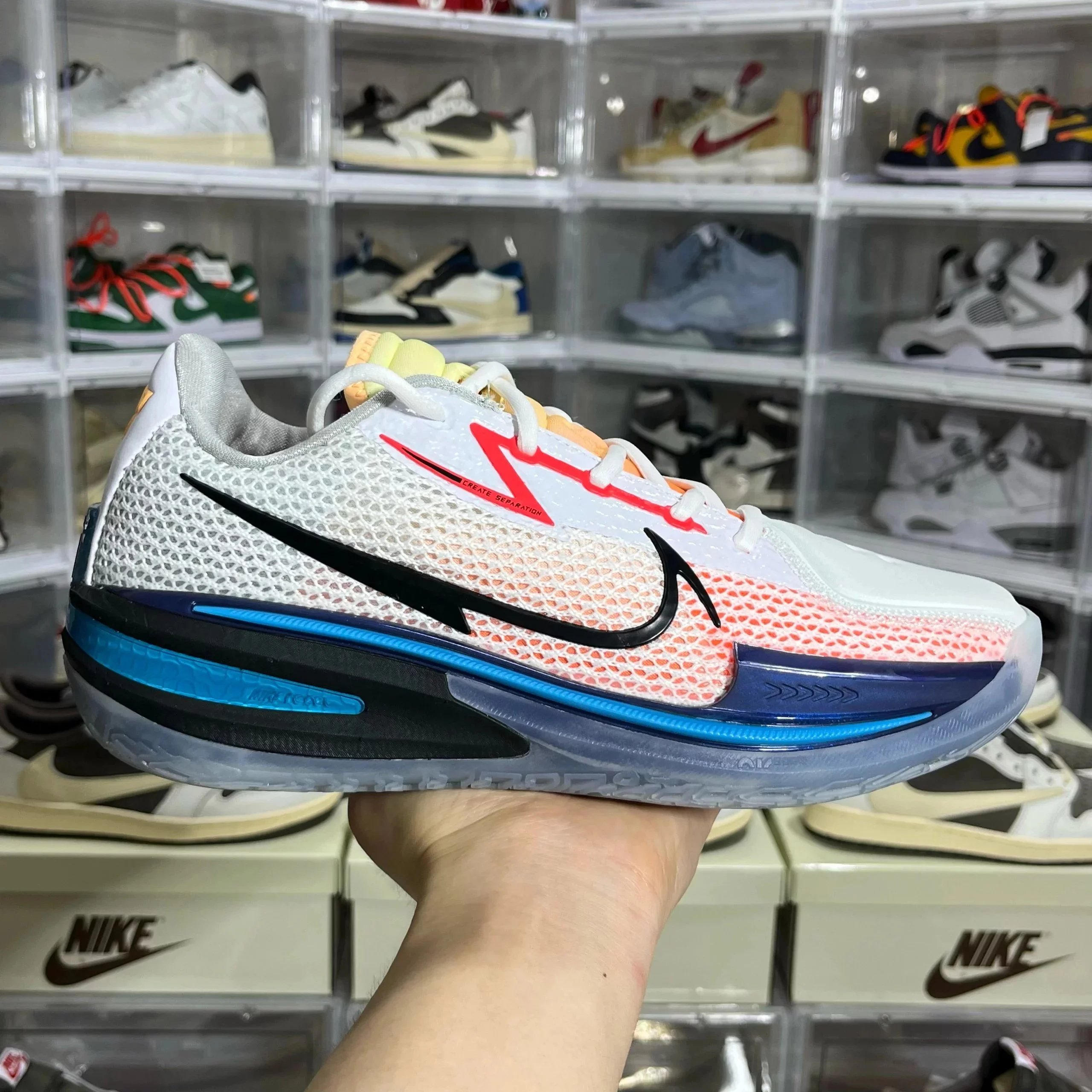 KO GT CUT White Blue Orange