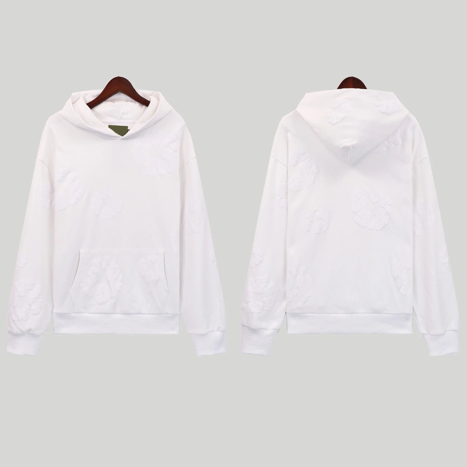 Off-White Fire Ring Print Hoodie and Sweatpants Set Black - 43