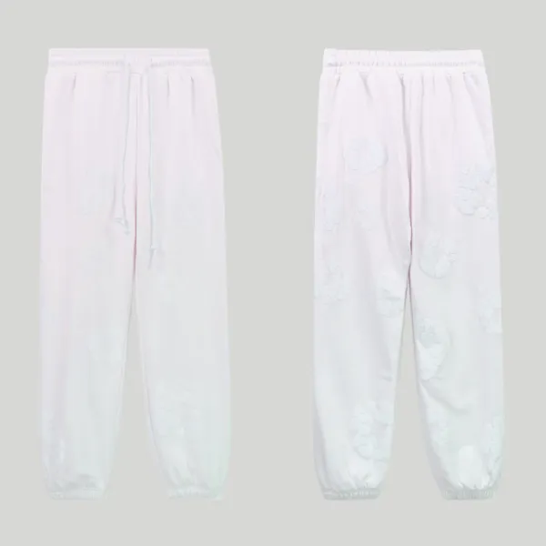 Off-White Fire Ring Print Hoodie and Sweatpants Set Black - 42
