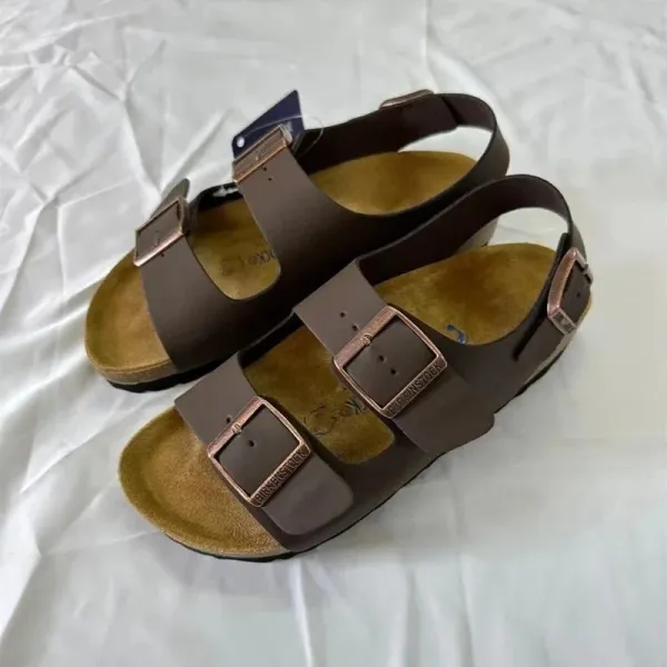 Birkenstock Arizona Beige Suede Sandals - 9