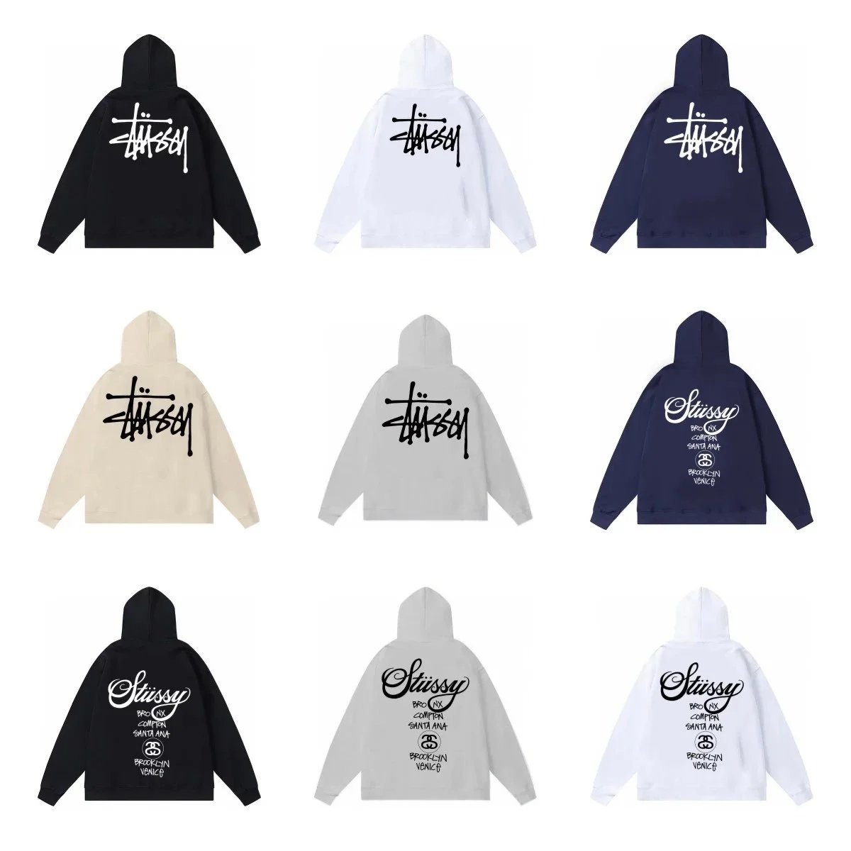 stussy Zippered Hoodie (40+ st