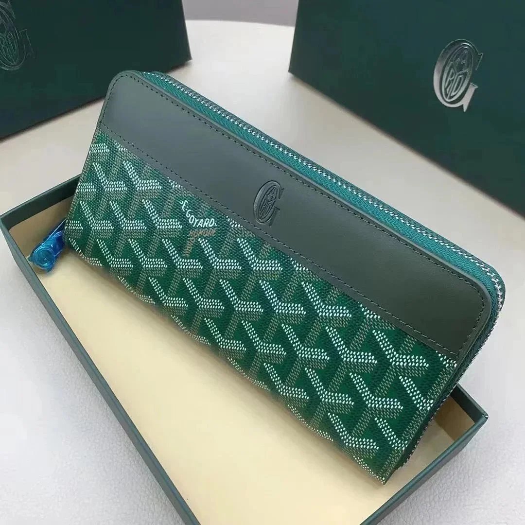 Goyard Saint Sulpice Passport Cover Navy Blue Wallet - 6