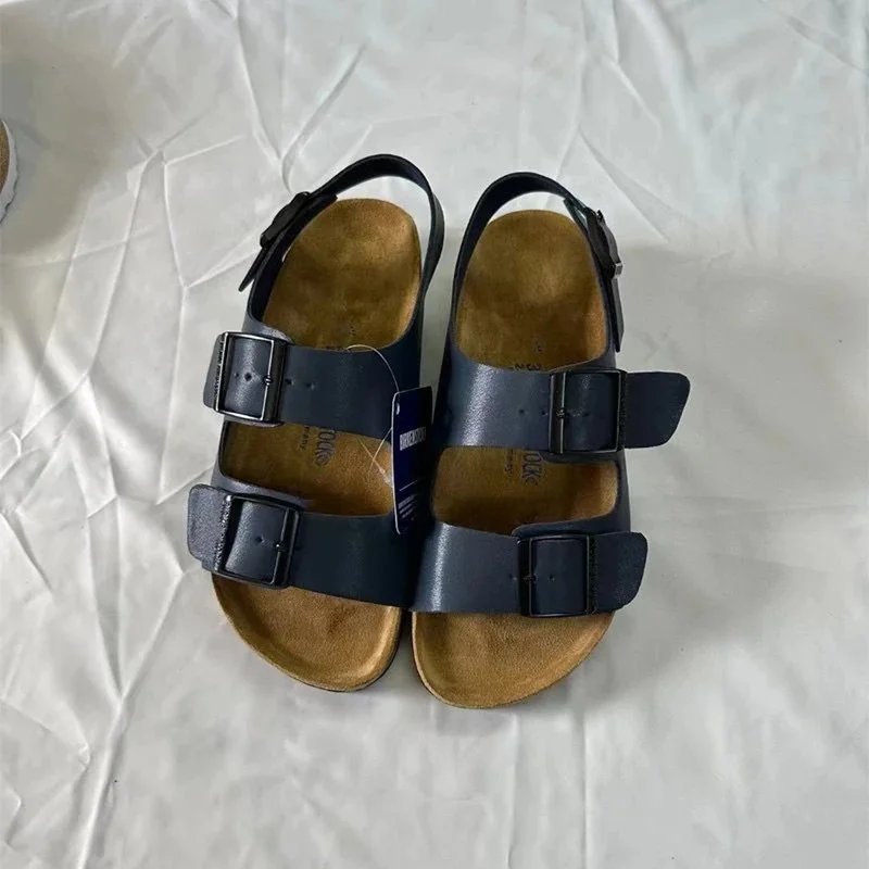 Birkenstock Arizona Beige Suede Sandals - 8